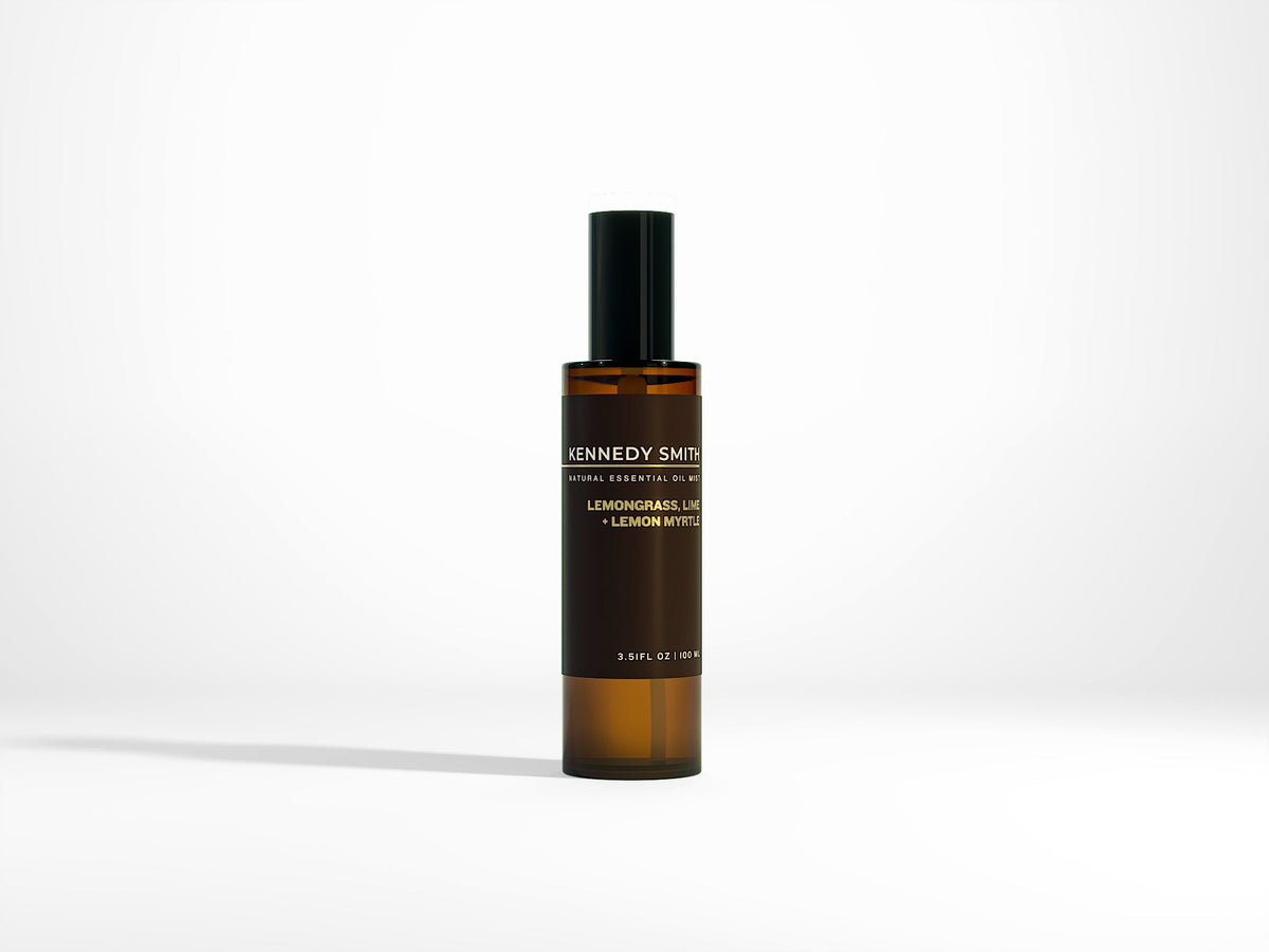 Essential Oil Range - Lemongrass, Lime + Lemon Myrtle - Fragrance Spray (100ml)